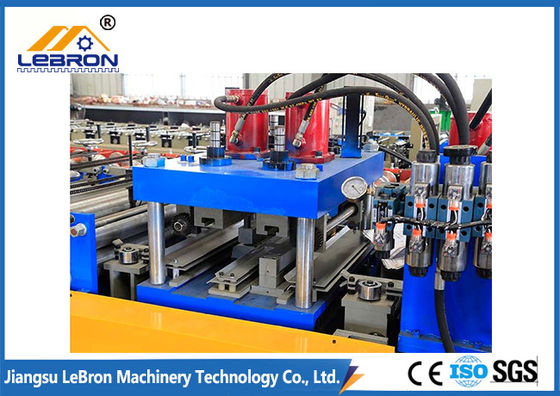 PLC Control Omron Encoder 	C Z Purlin Roll Forming Machine
