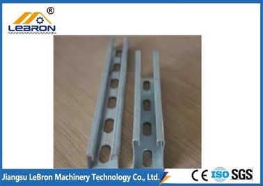High Strength Aluminum Roll Forming Machines 30kW Main Power PLC Controller System