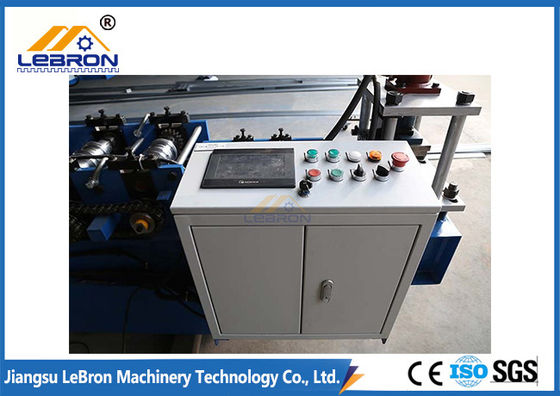 7.5KW 1.2mm Galvanized Steel Door Frame Making Machine PLC Control