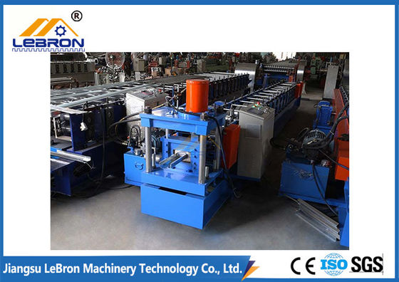 7.5KW 1.2mm Galvanized Steel Door Frame Making Machine PLC Control