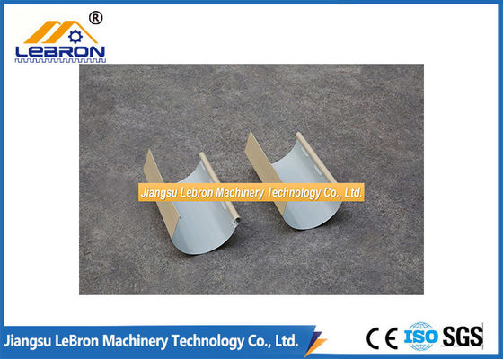Q235 T18mm Half Round Gutter Roll Forming Machine Multiple Raises Buildings Use