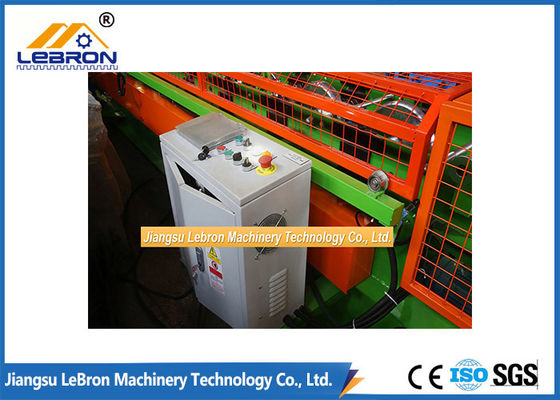 Q235 T18mm Half Round Gutter Roll Forming Machine Multiple Raises Buildings Use