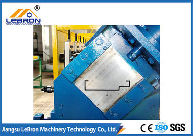 機械、鋼鉄戸枠の機械類8-12m/minを形作る油圧切口の戸枠ロール